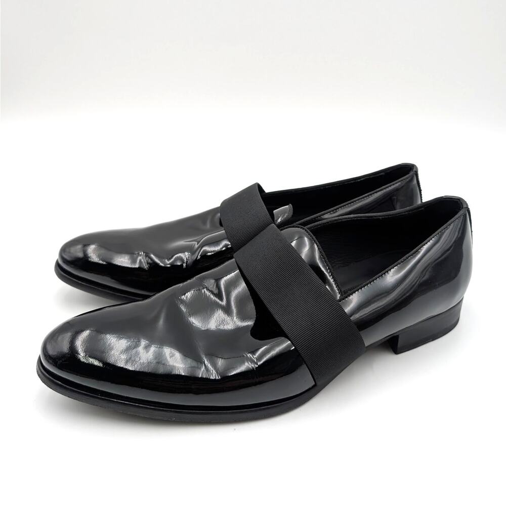 To Boot New York Perry Venetian Loafer Shoes Men's Black Size US9.5 EU42.5